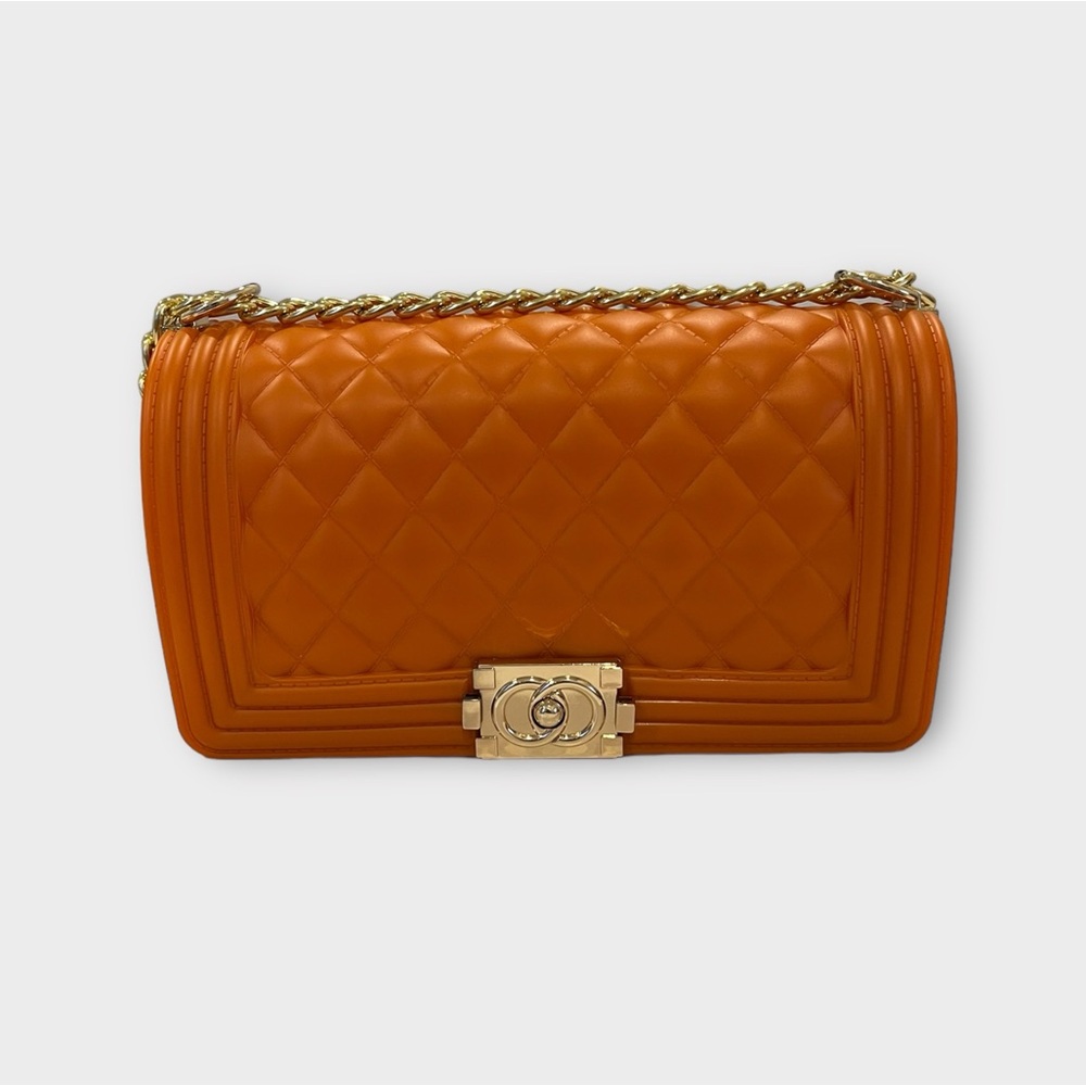 Jelly Flap Crossbody Bag.